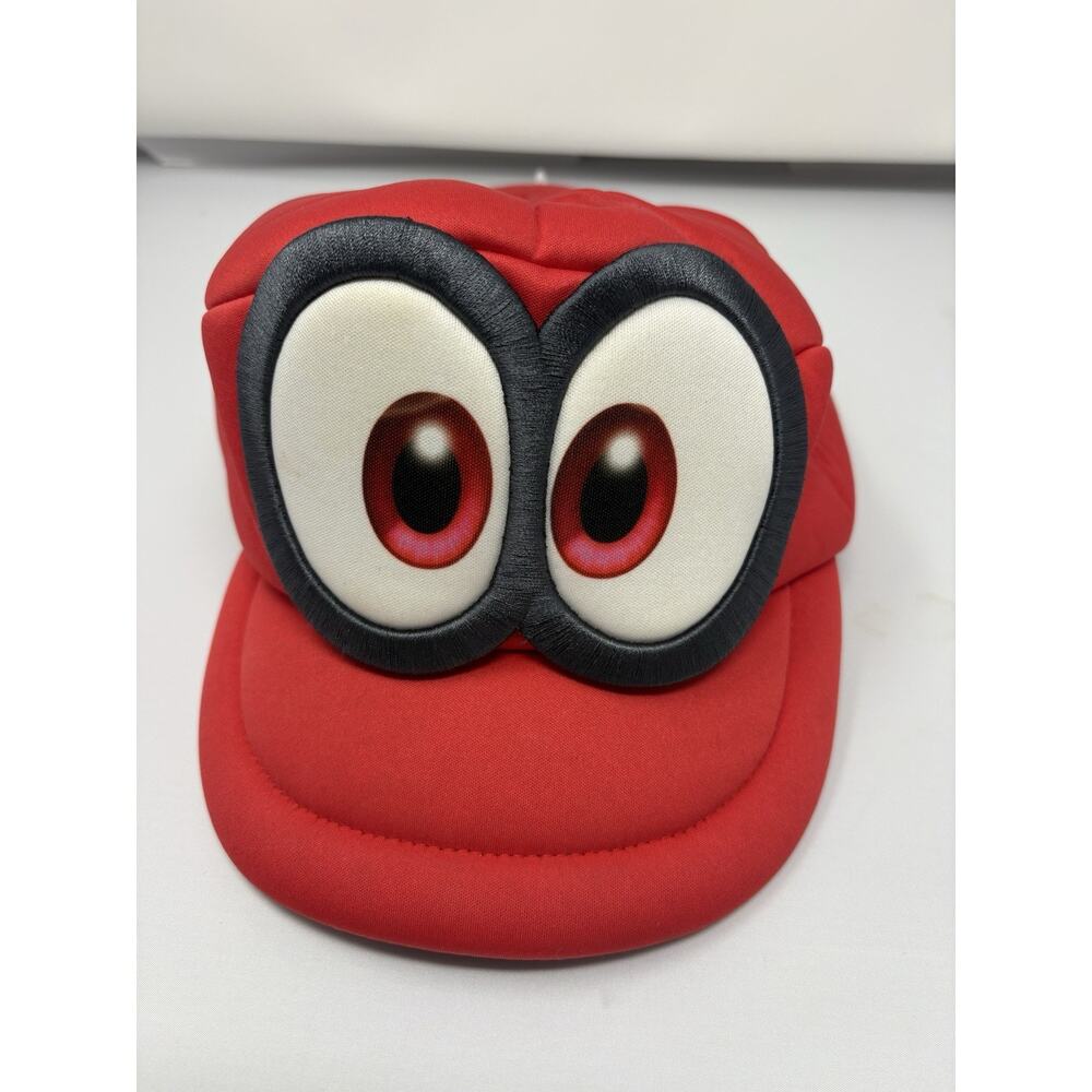 Super Mario Odyssey Embroidered Cap Mario Cappy Cosplay Costume Halloween Hat